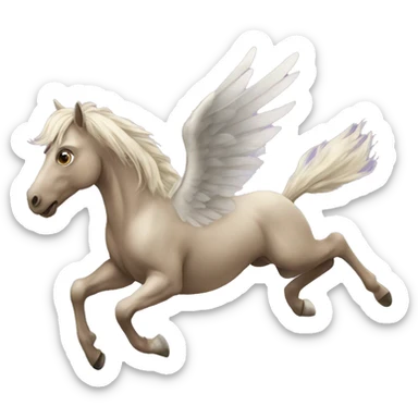Flying horse  sticker