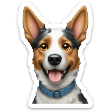 cattle dog blue healer sticker