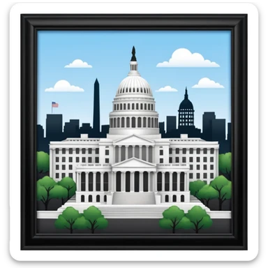 Washington DC sticker