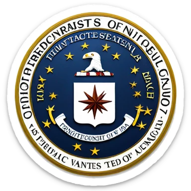 Cia logo sticker