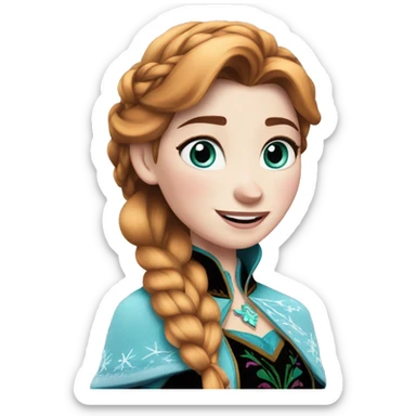 Frozen Anna sticker