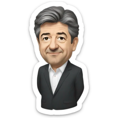 jean luc mélenchon sticker