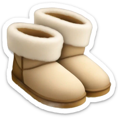 UGG slippers  sticker