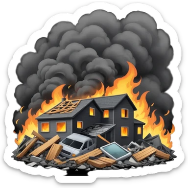 natural disaster sticker