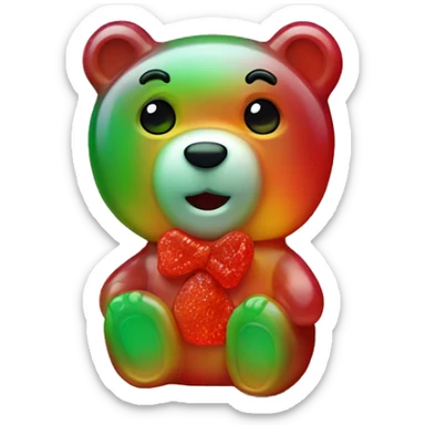 Gummy bear  sticker