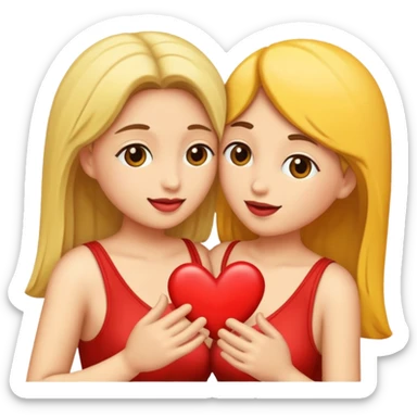 Sex and love sticker