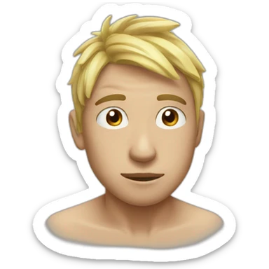 wiping-sweat-from-forehead sticker