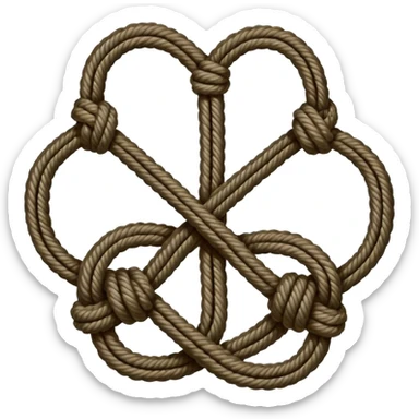 Basic sailing knots the Bowline, which creates a fixed loop, the Figure Eight, used as a stopper knot, the Reef Knot (or square knot) for joining two lines, and the Clove Hitch for securing a line to a post or piling sticker