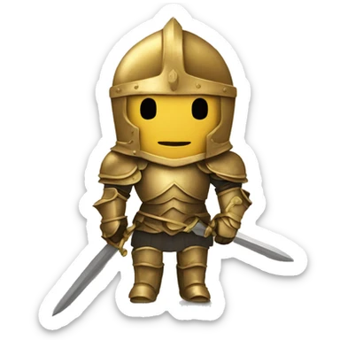 Golden Knight sticker