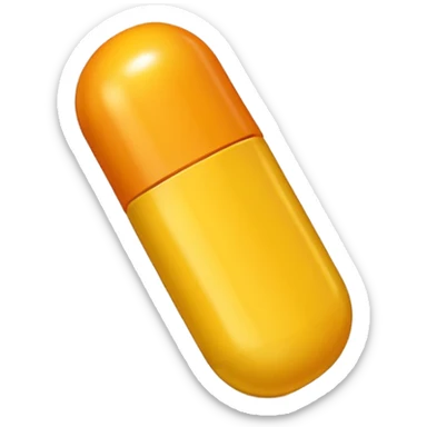 Vitamin A Case in Pill sticker