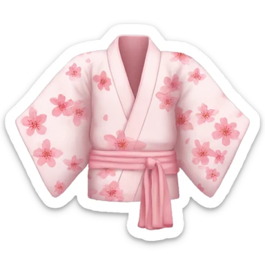 empty cherryblossom kimono sticker