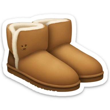UGG slippers  sticker