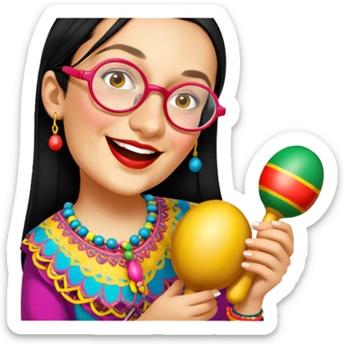 Maraca Player sticker