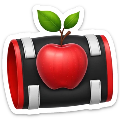 captain's armband of football emoji apple  sticker