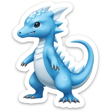 Inteleon-Amaura-Pokémon (full body) sticker