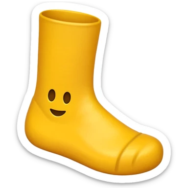 Foot tapping emoji sticker