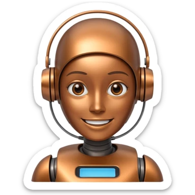 a copywriting teaching bot sticker