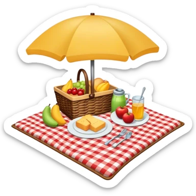 Picnic sticker
