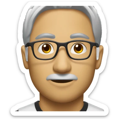 Trueno sobre uuna persona  sticker