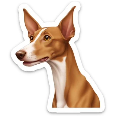 Podenco brown sticker