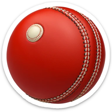 cricket ball sticker