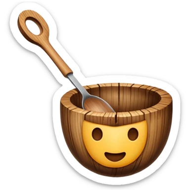 Una cuchara quemada sticker