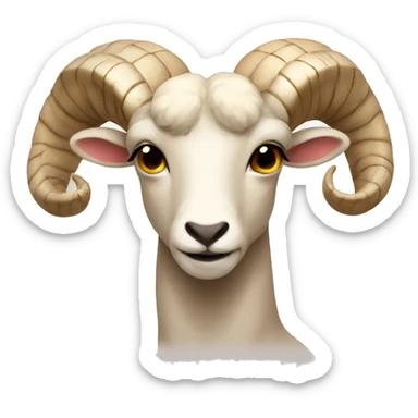 aries made by a snake  sticker
