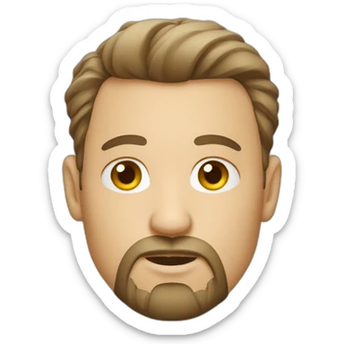 polish-man-with-goatee sticker