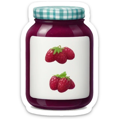 jar of jam sticker
