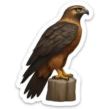 Hawk tuah written out sticker