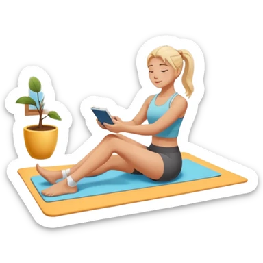 🌸 Mindful Monday 🌸
Start slow, stretch, journal, and enjoy breakfast.
✅ Set your intentions
✅ Morning stretch
✅ Breakfast + hydration
✅ Light gym or walk
✅ Journal & reflect sticker