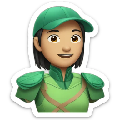 Mulan cricket sticker
