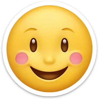 Winking emoji sticker