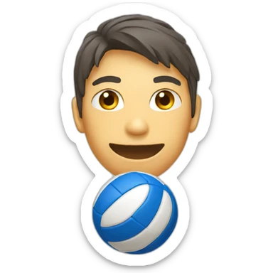 Voleyball sticker