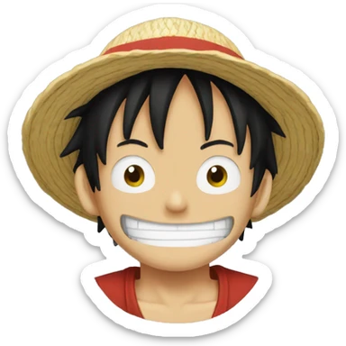 Luffy sticker