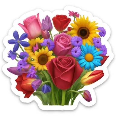 flowers sticker