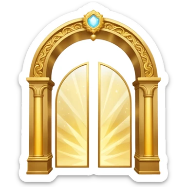 heavenly archway sticker