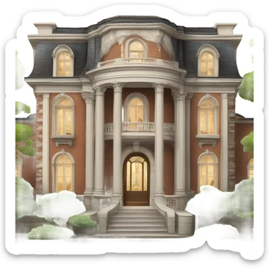 mansion sticker