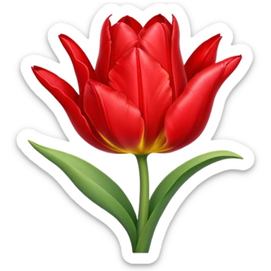 Tulip sketch sticker