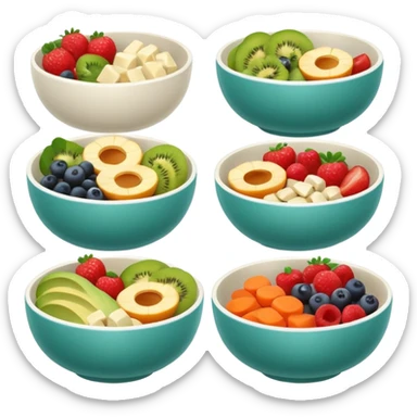 healthy bowls sticker