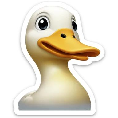 Duck sticker