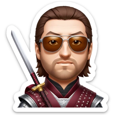 Resolute Samurai sticker