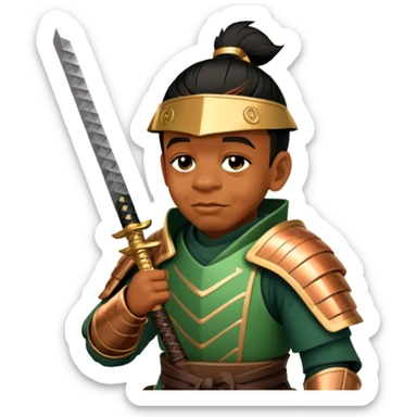 Samurai Sentry sticker
