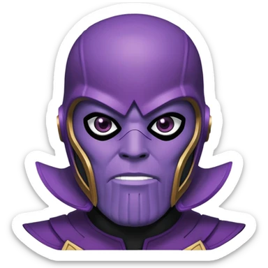 Thanos from squid game sticker