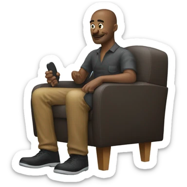 on edge of seat sticker