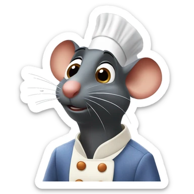 Ratatouille ￼ sticker