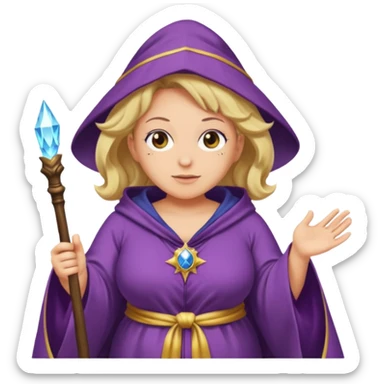 big mome one piece Wizard sticker