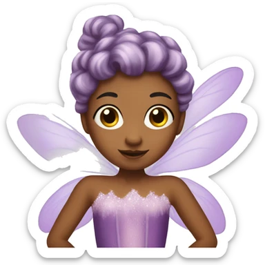 Sugar plum fairy sticker