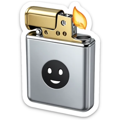 lighter  sticker