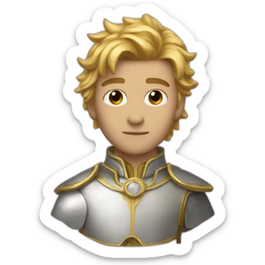 rich af paladin zoom on the head sticker